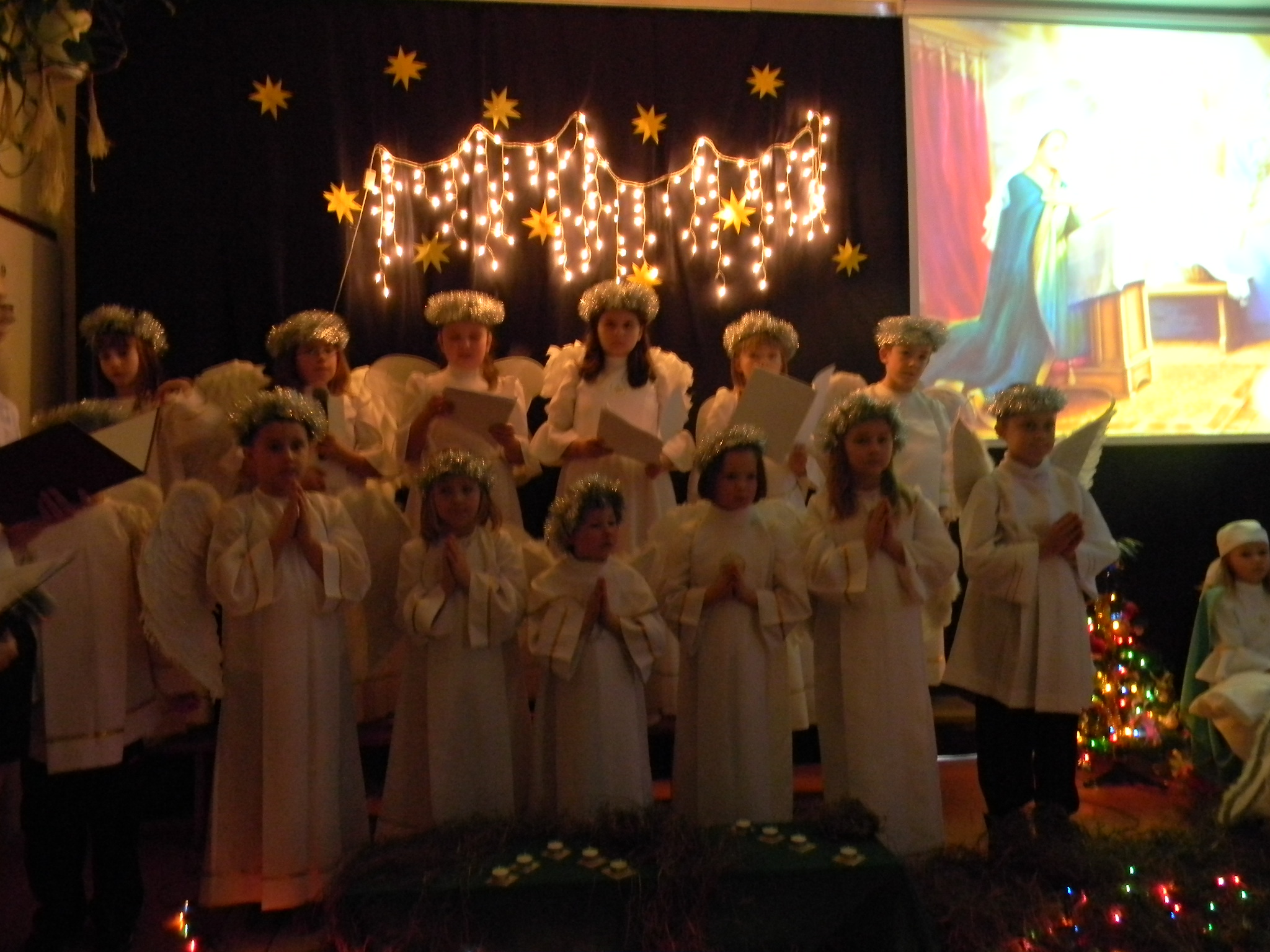 Święta w szkole podstawowej w Idzikowicach